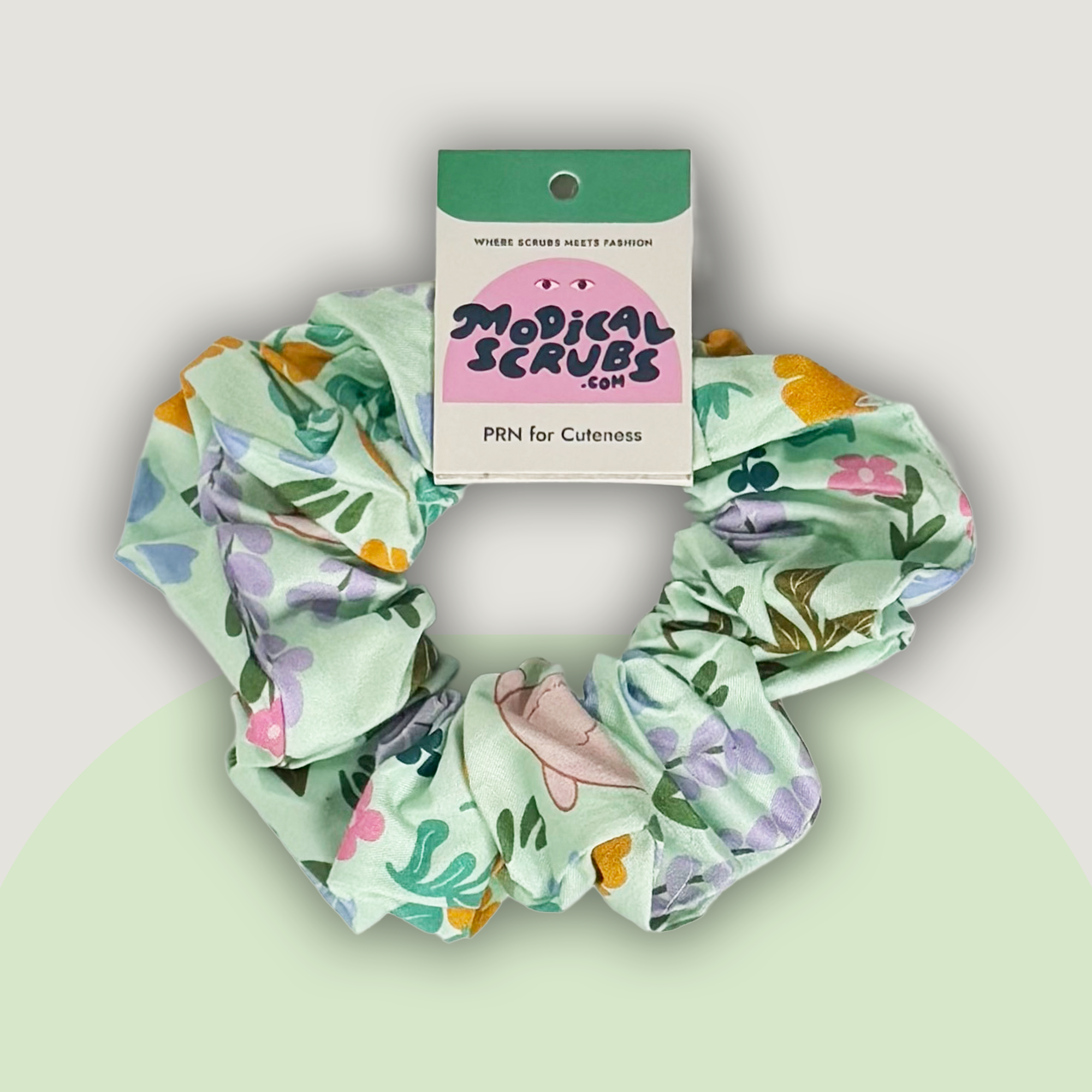 Bunny Blossom Scrunchie