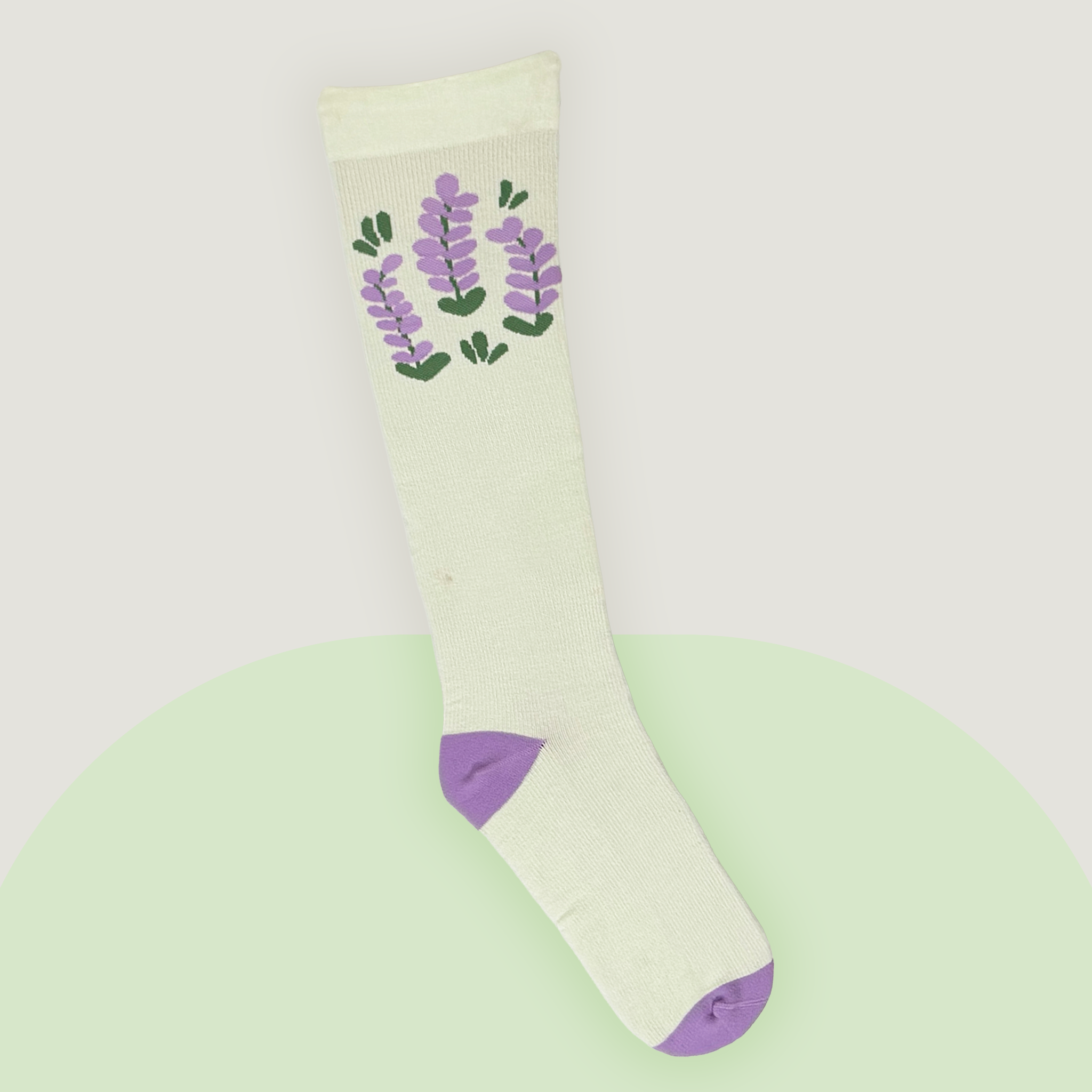 Bunny Blossom Compression Socks