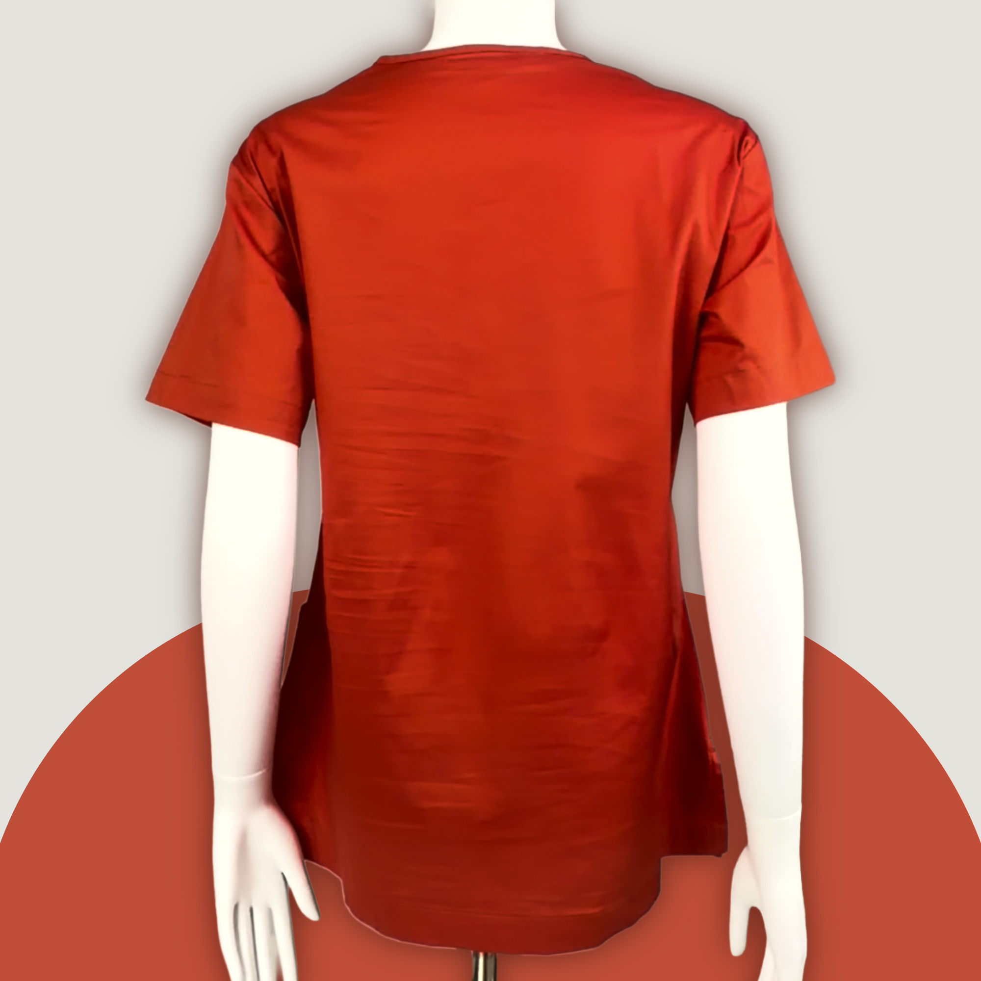 Rust Scrub Top