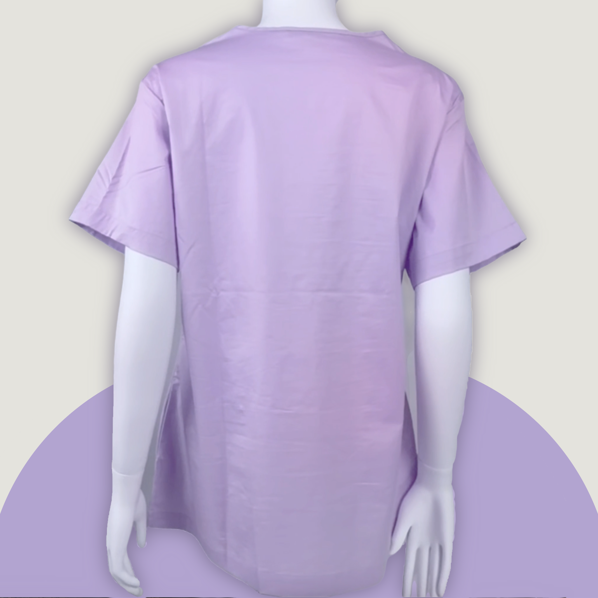 Lavender Scrub Top