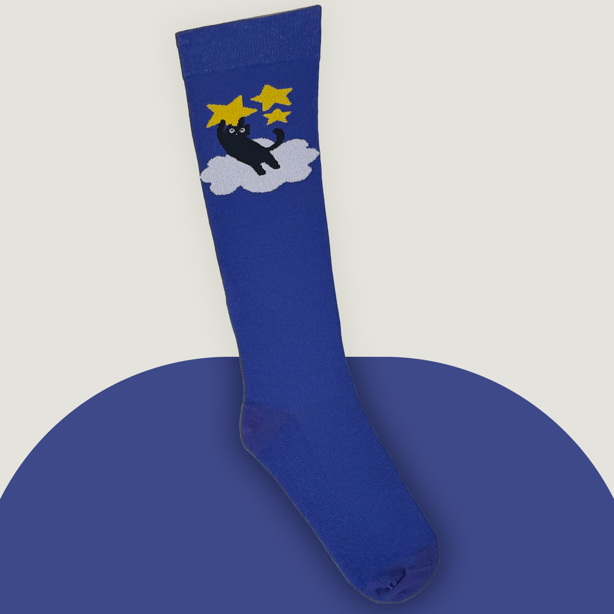 Cosmic Kitties Compression Sock