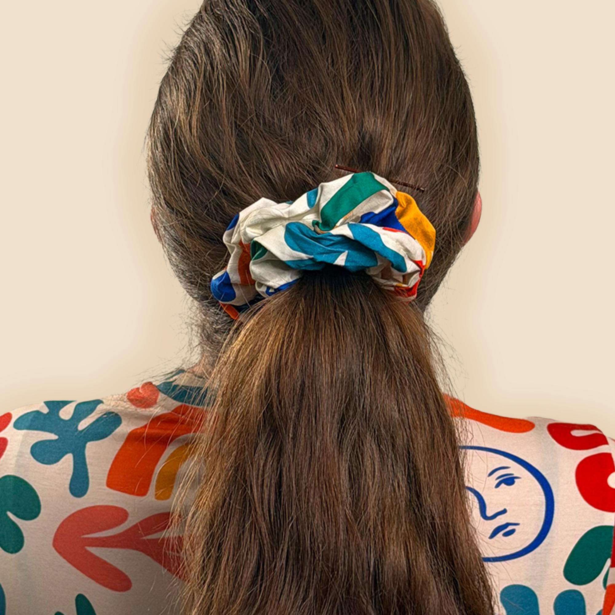 Face the Shapes Scrunchie