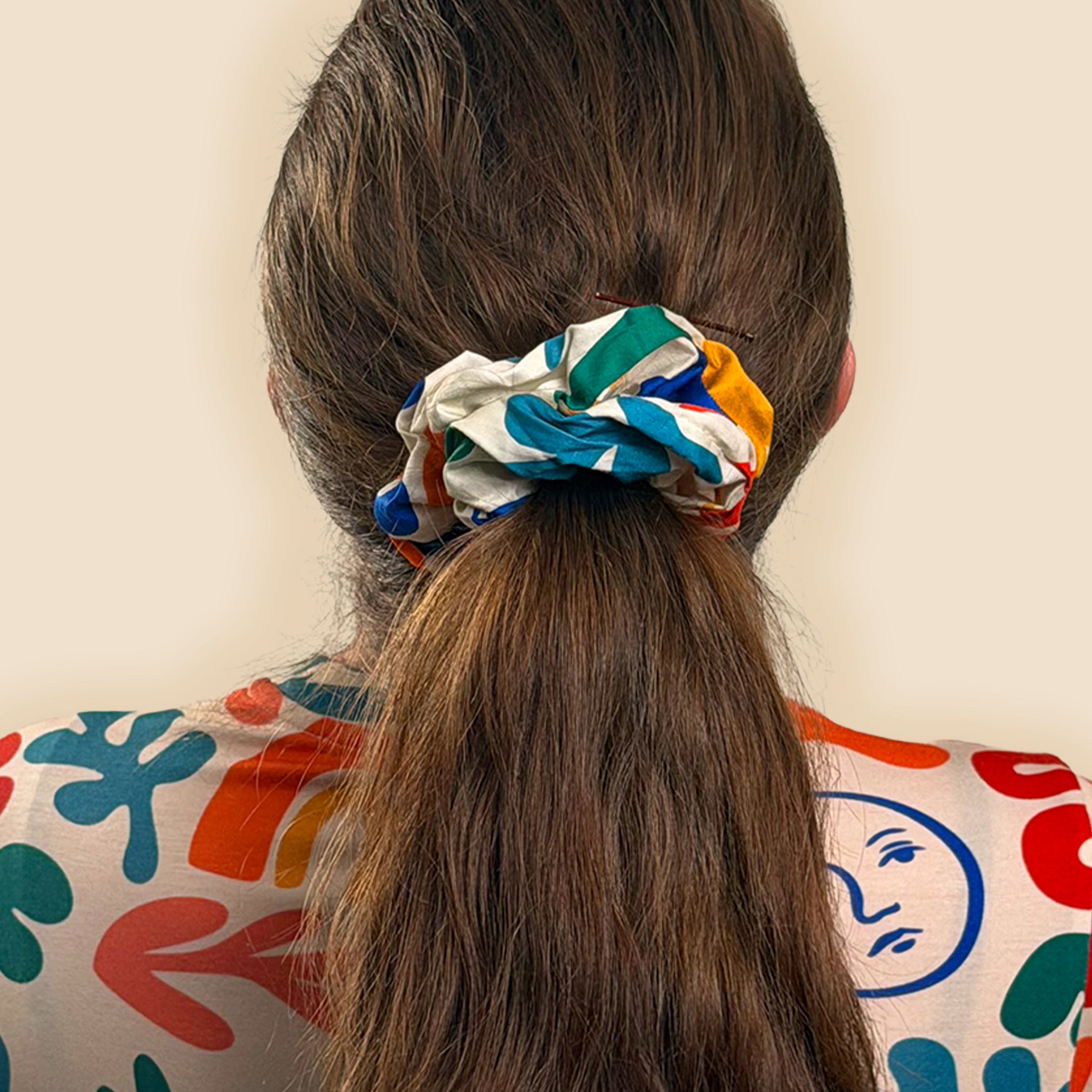 Face the Shapes Scrunchie