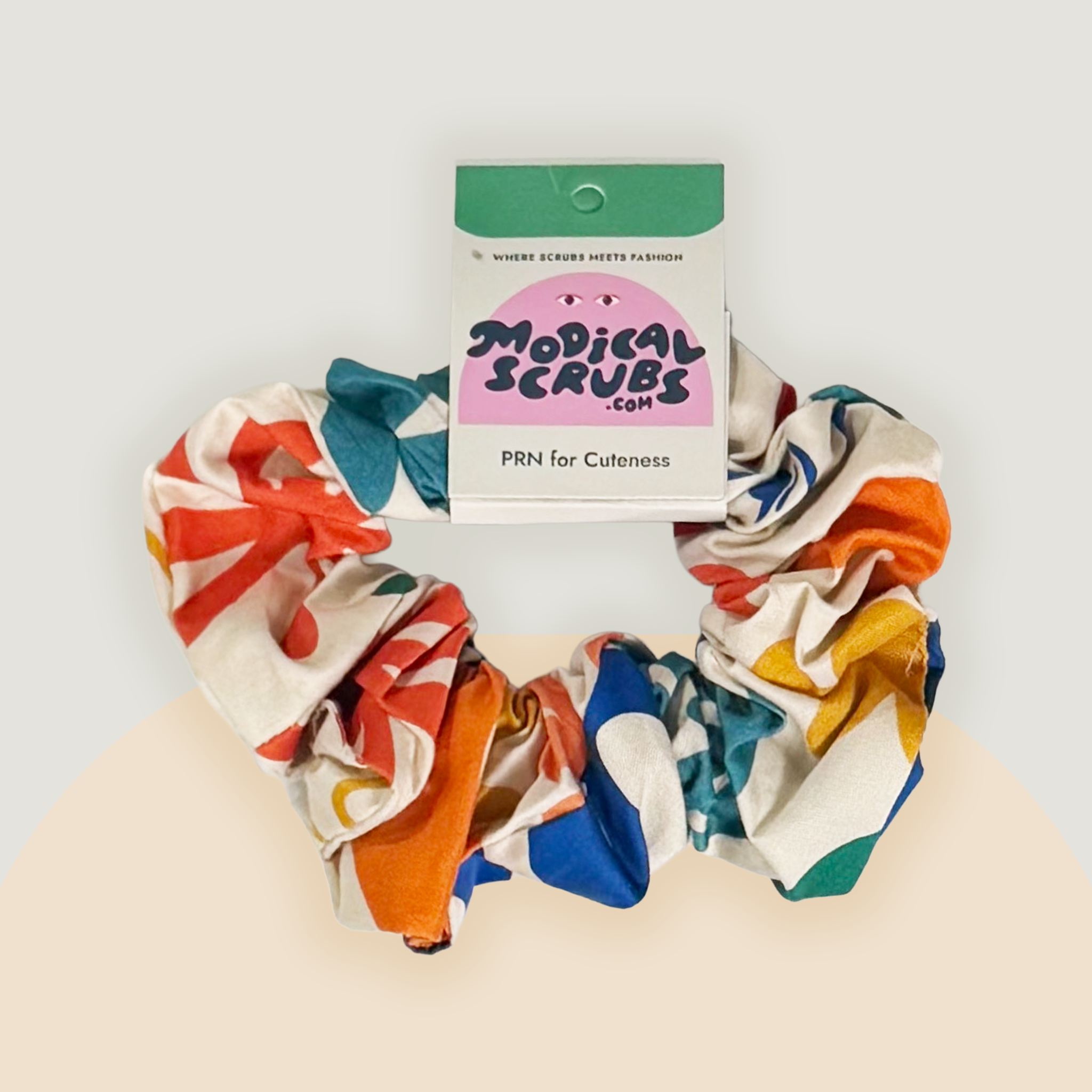 Face the Shapes Scrunchie
