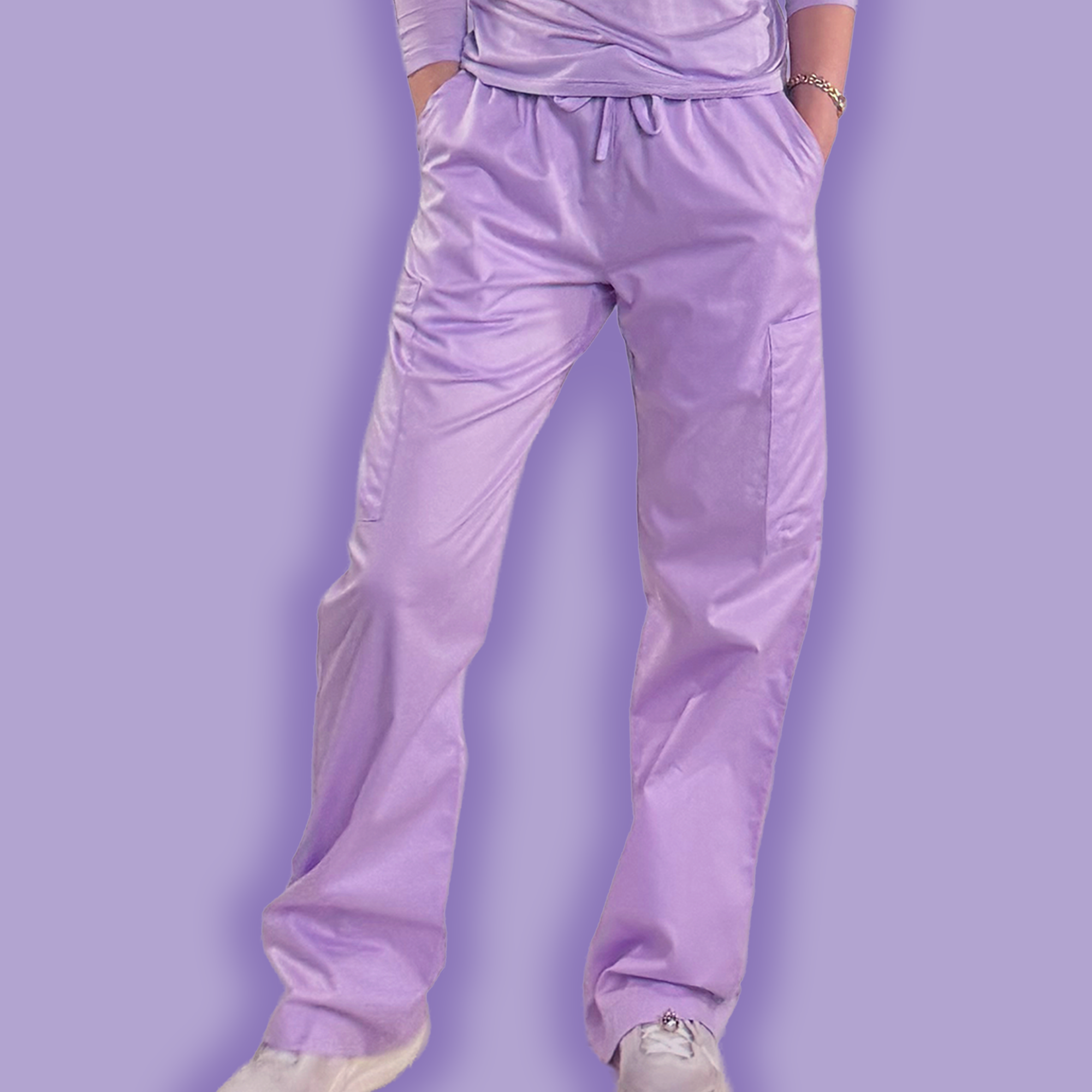 Lavender Scrub Pant
