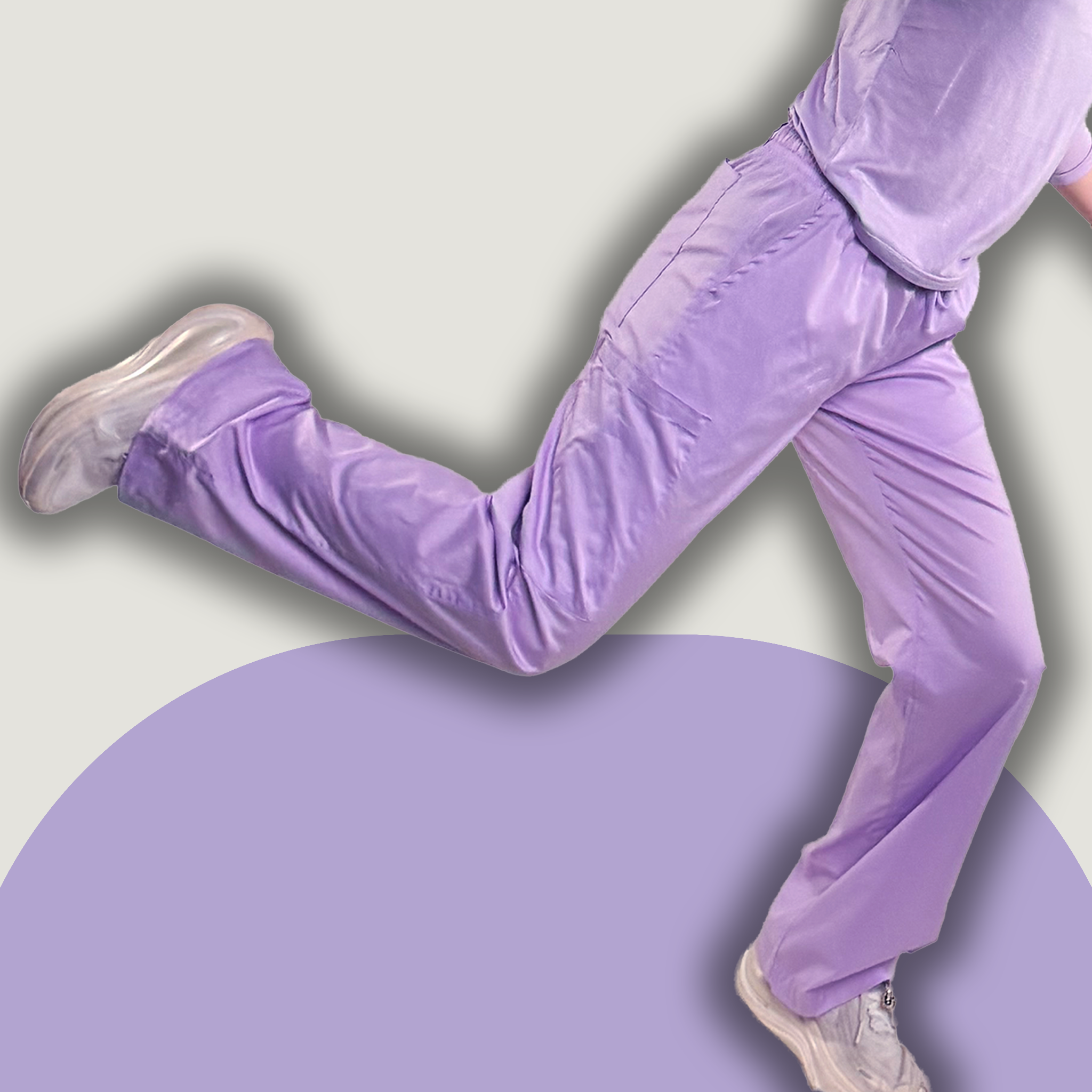 Lavender Scrub Pant