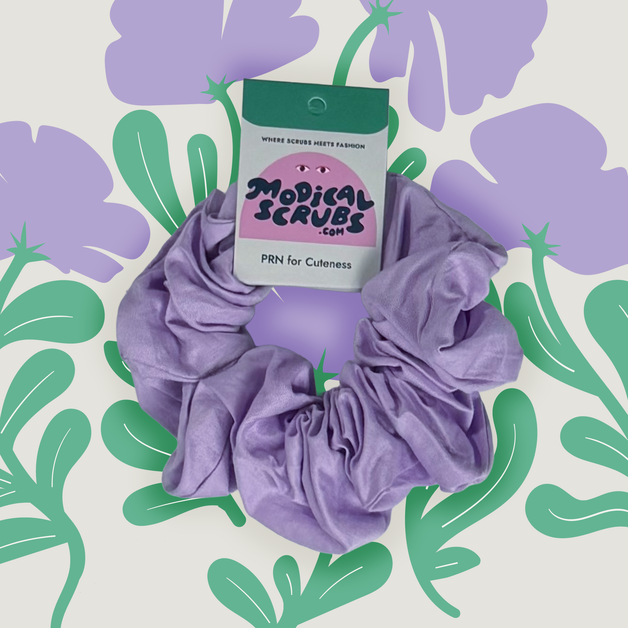 Lavender Scrunchie