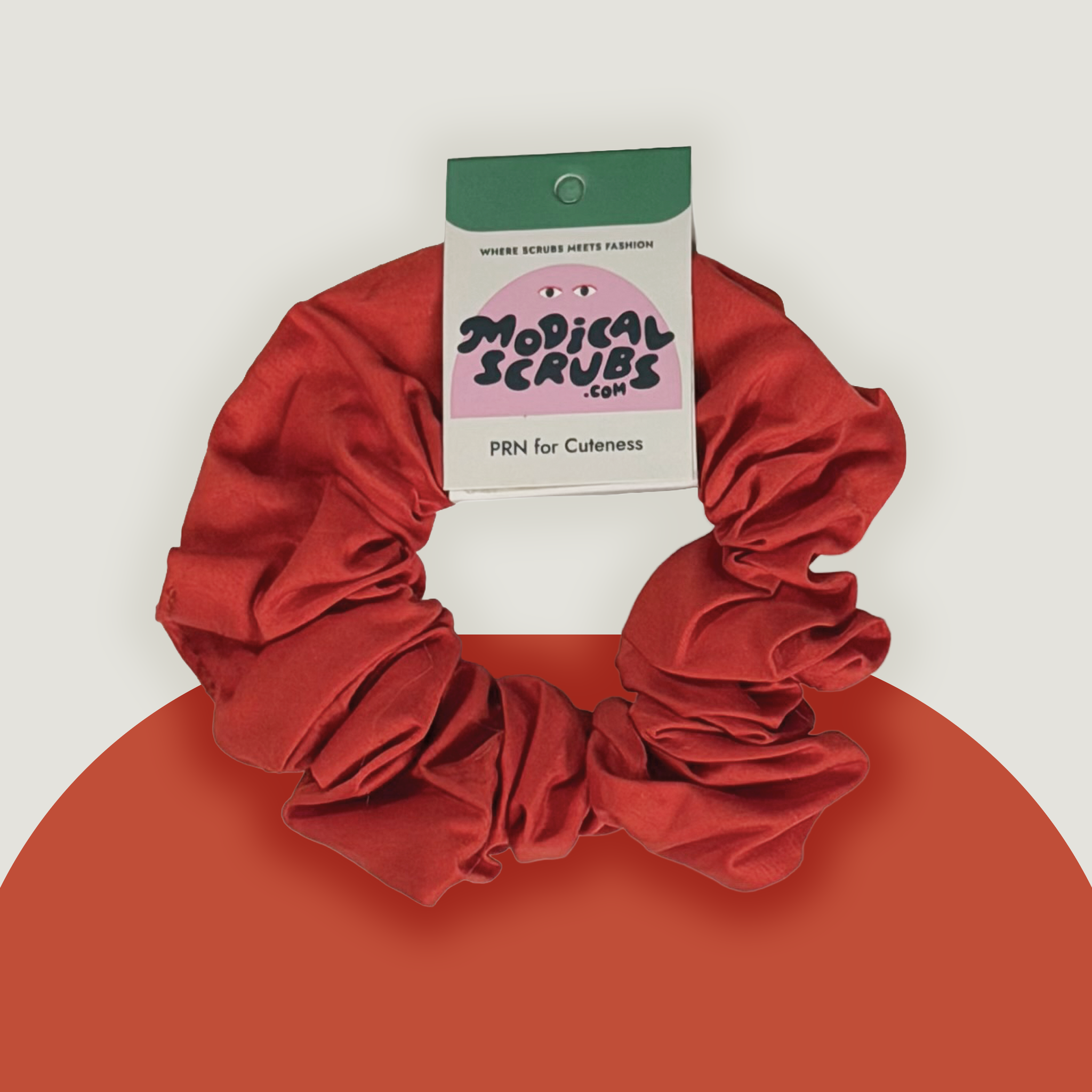Rust Scrunchie