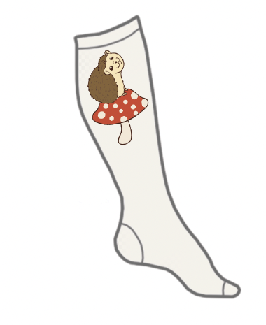Fungi Friends Compression Socks