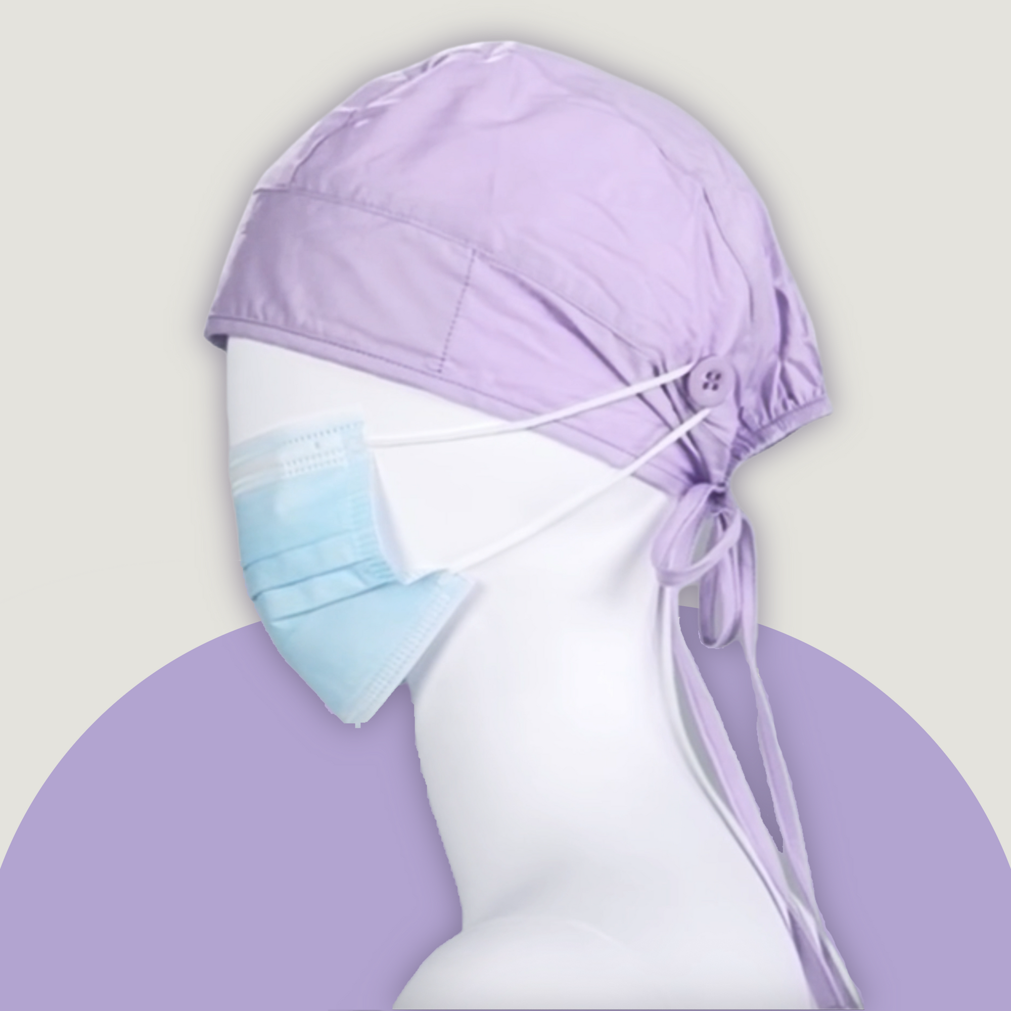 Lavender Scrub Cap