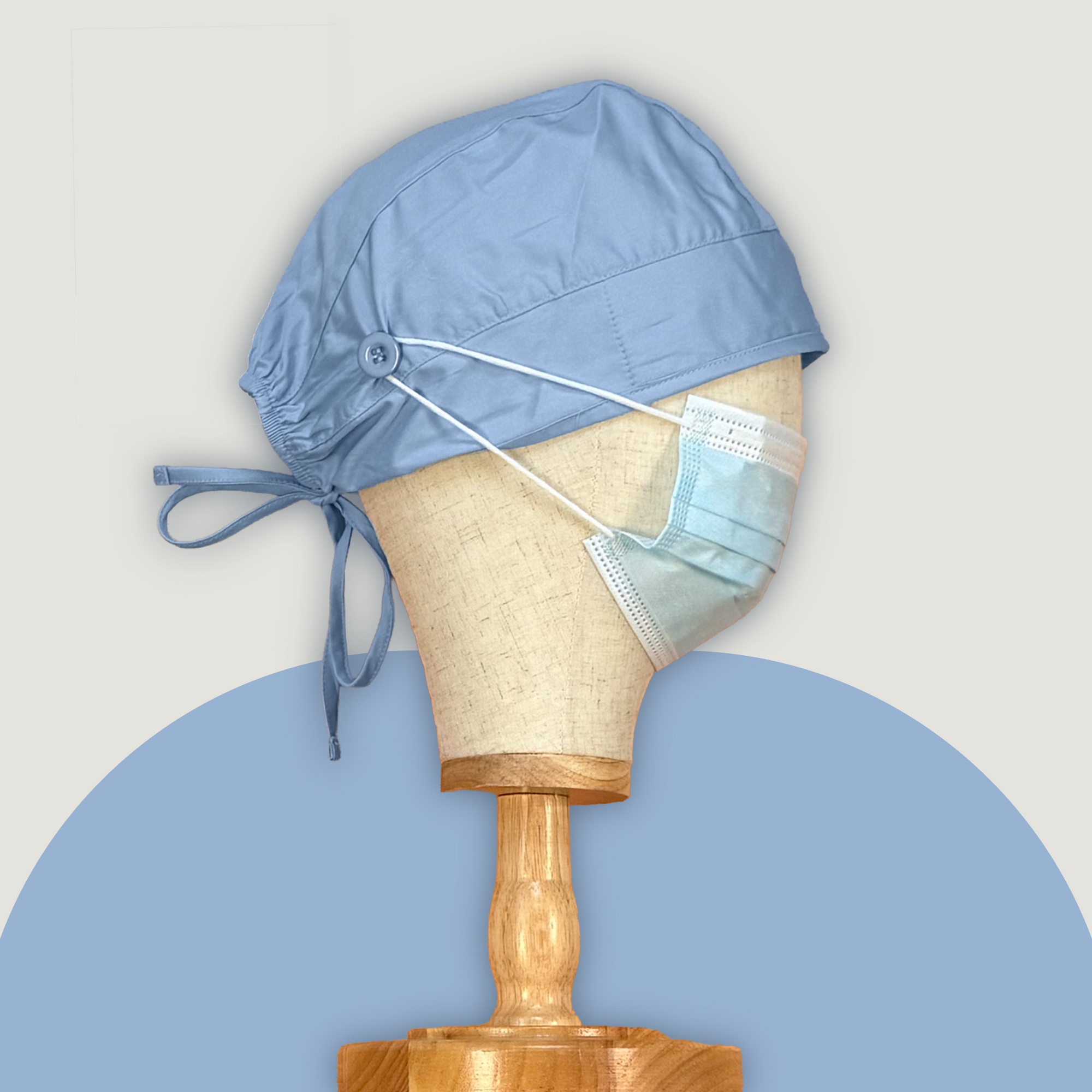 Baby Blue Scrub Cap