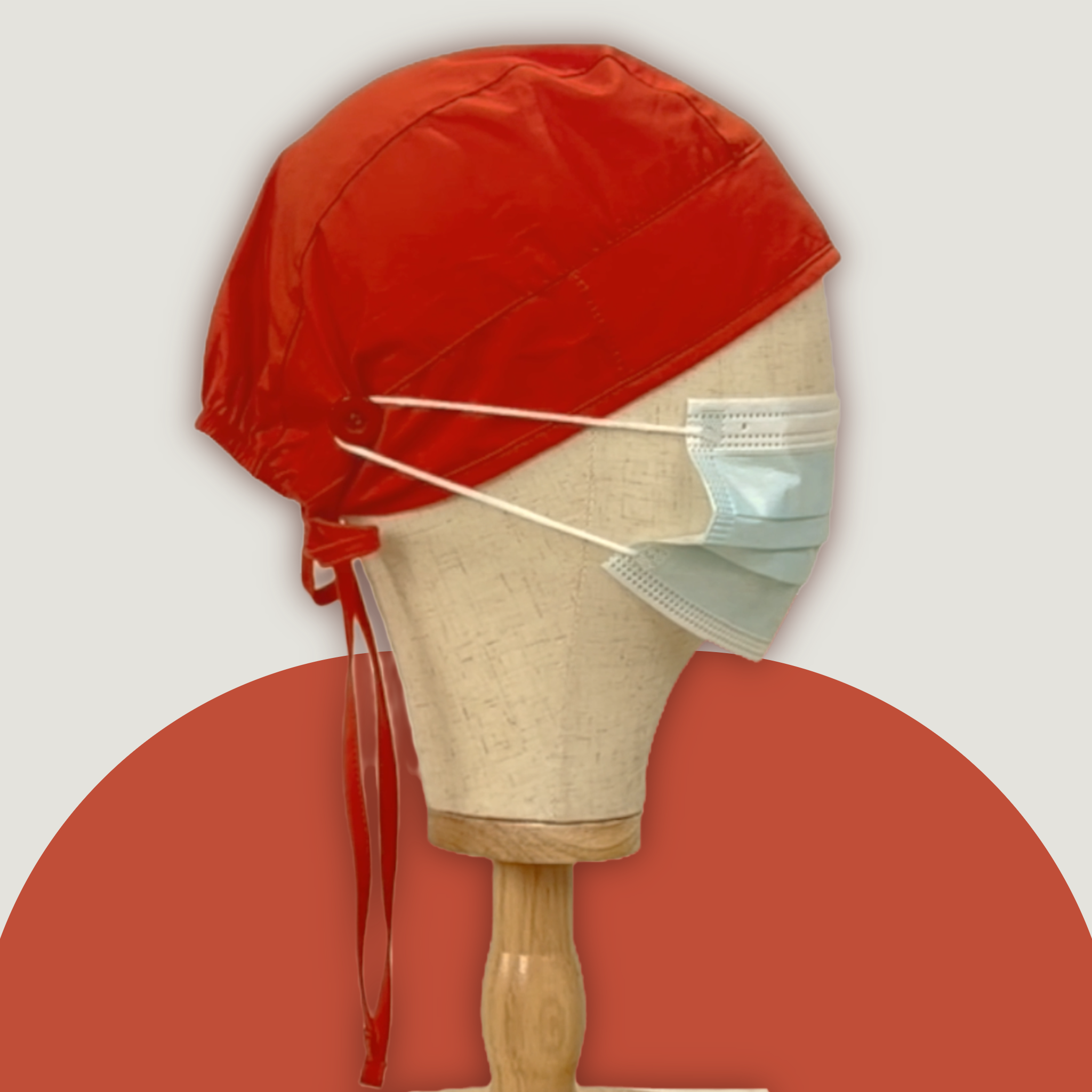 Rust Scrub Cap