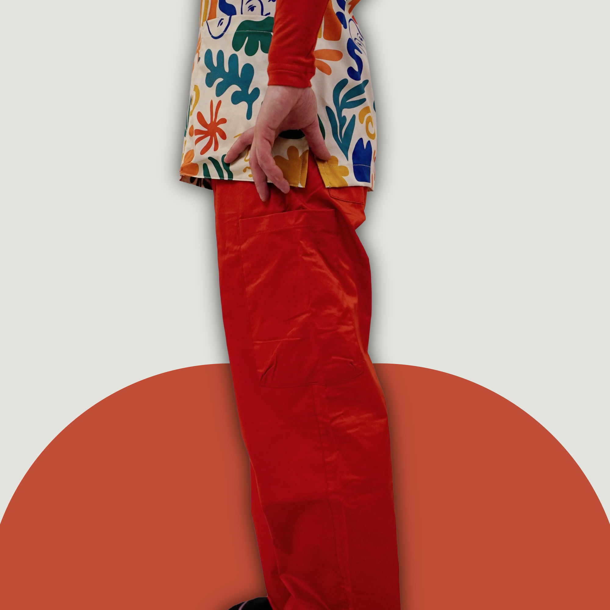 Rust Scrub Pant