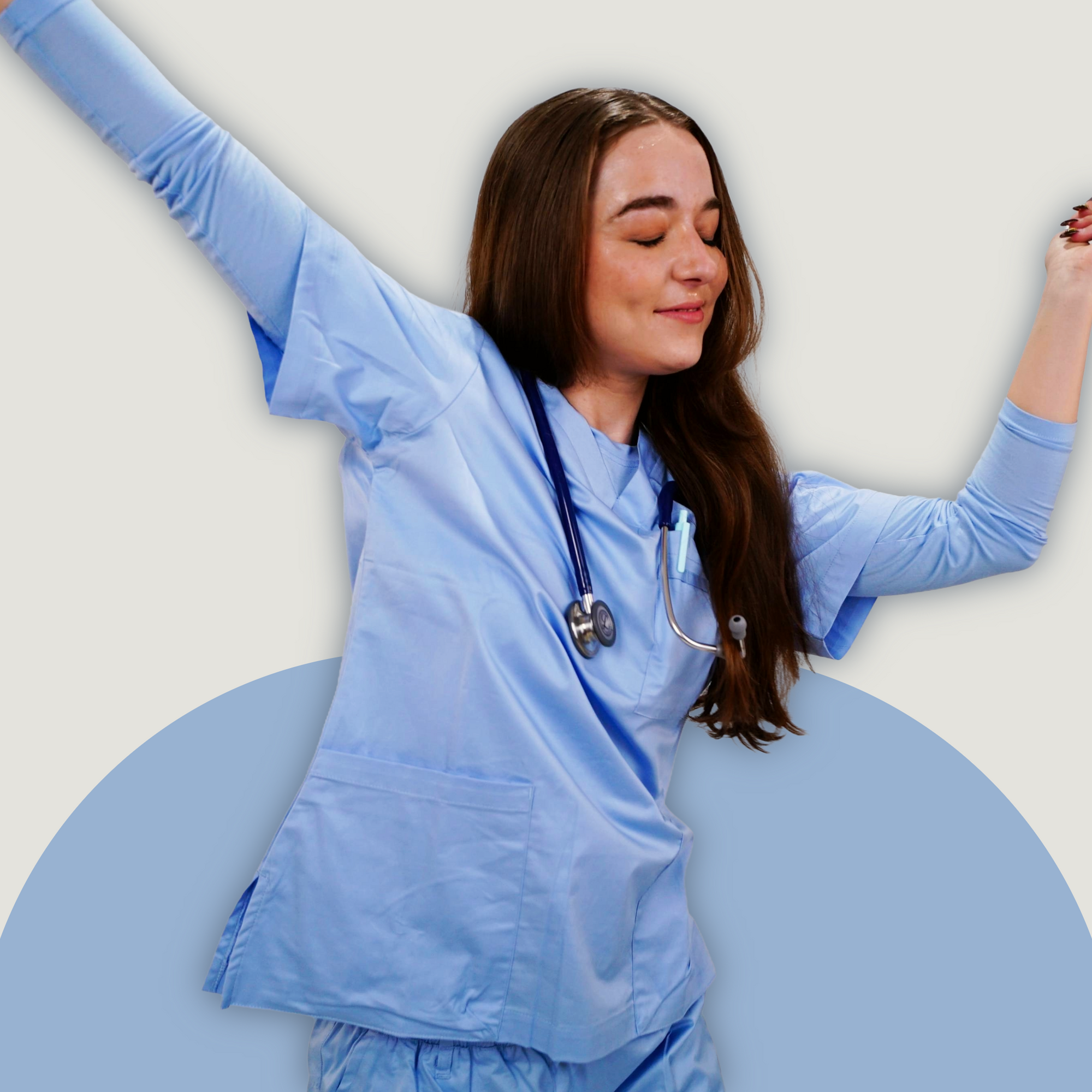 Baby Blue Underscrub