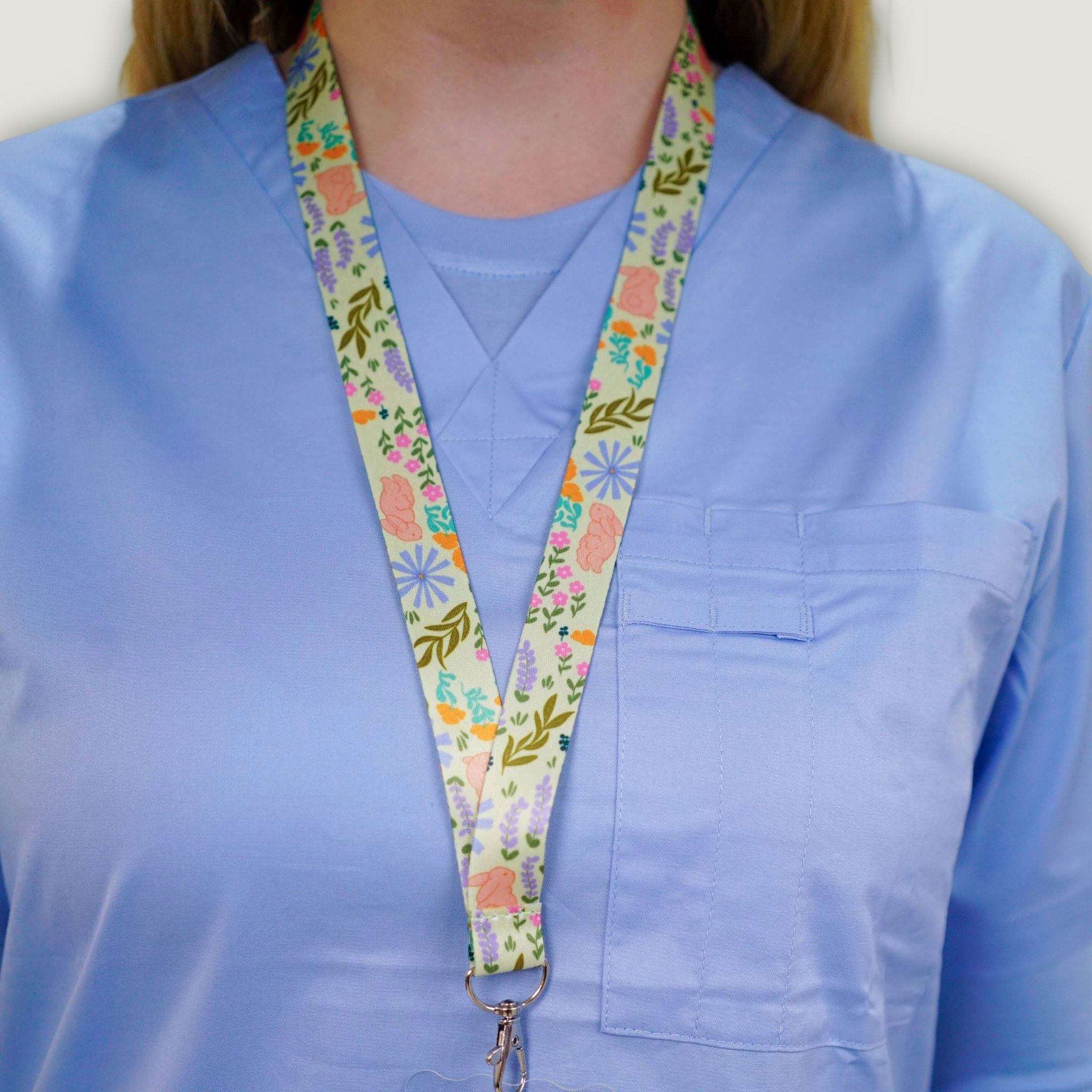 Bunny Blossom Lanyard