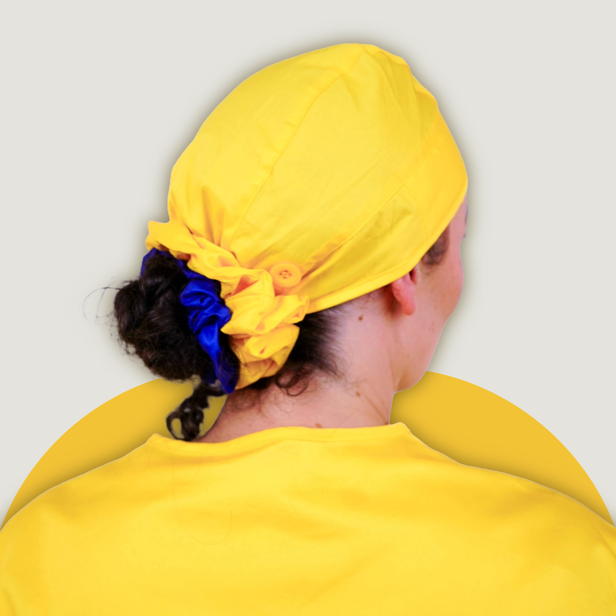 Mustard Scrub Cap