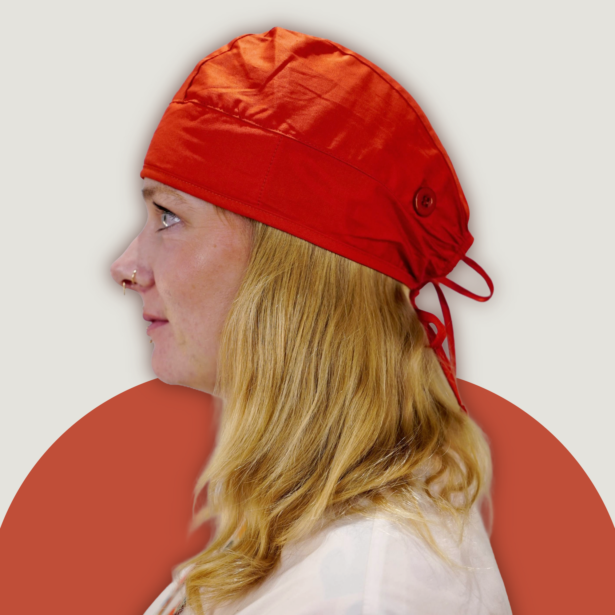 Rust Scrub Cap