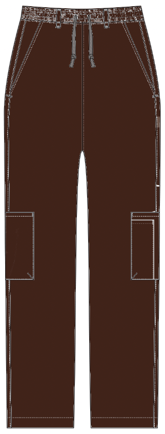 Chocolate Scrub Pant