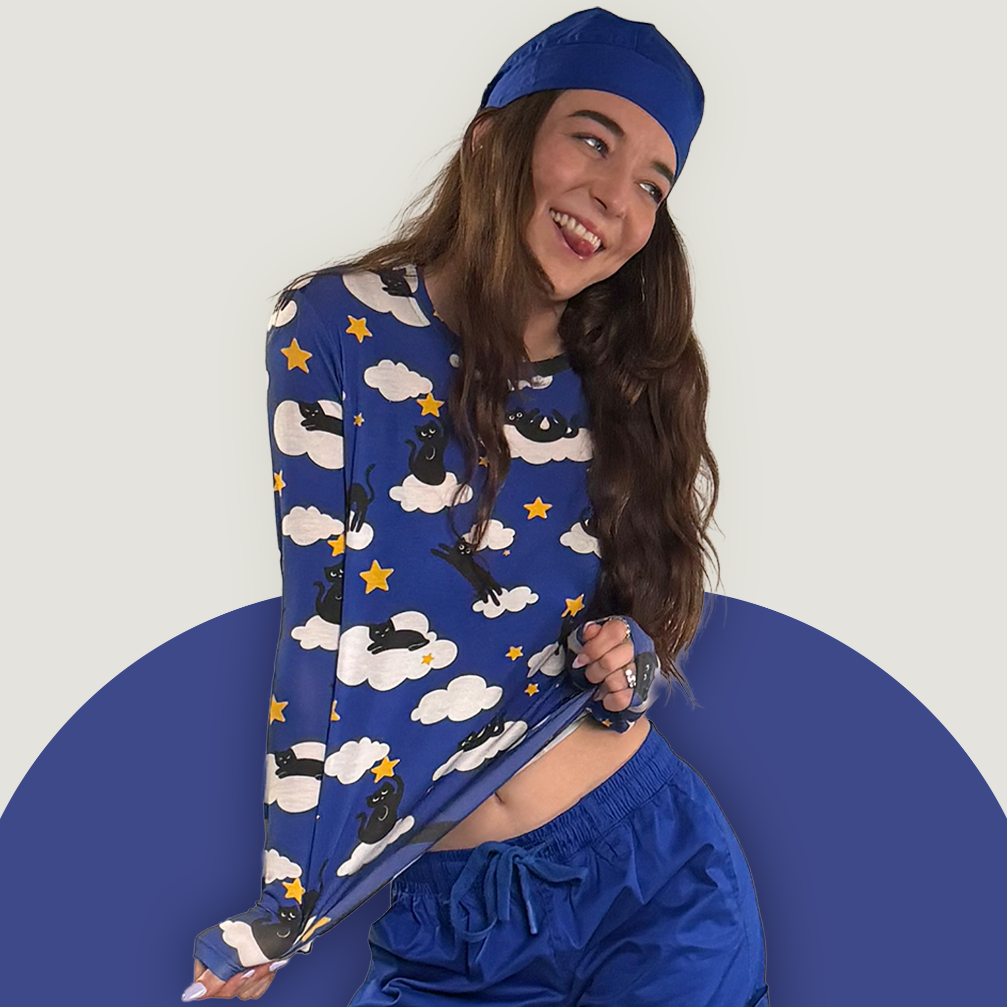 Cosmic Kitties Underscrub
