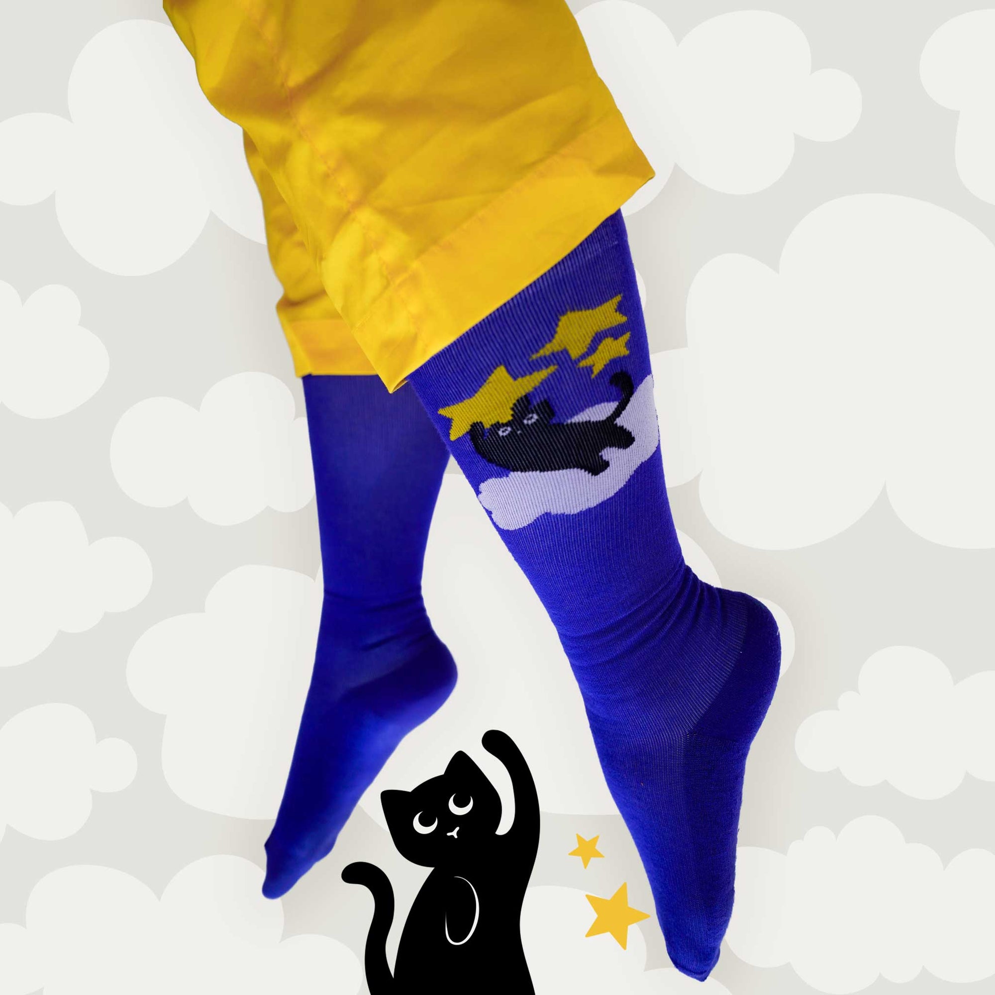 Cosmic Kitties Compression Sock