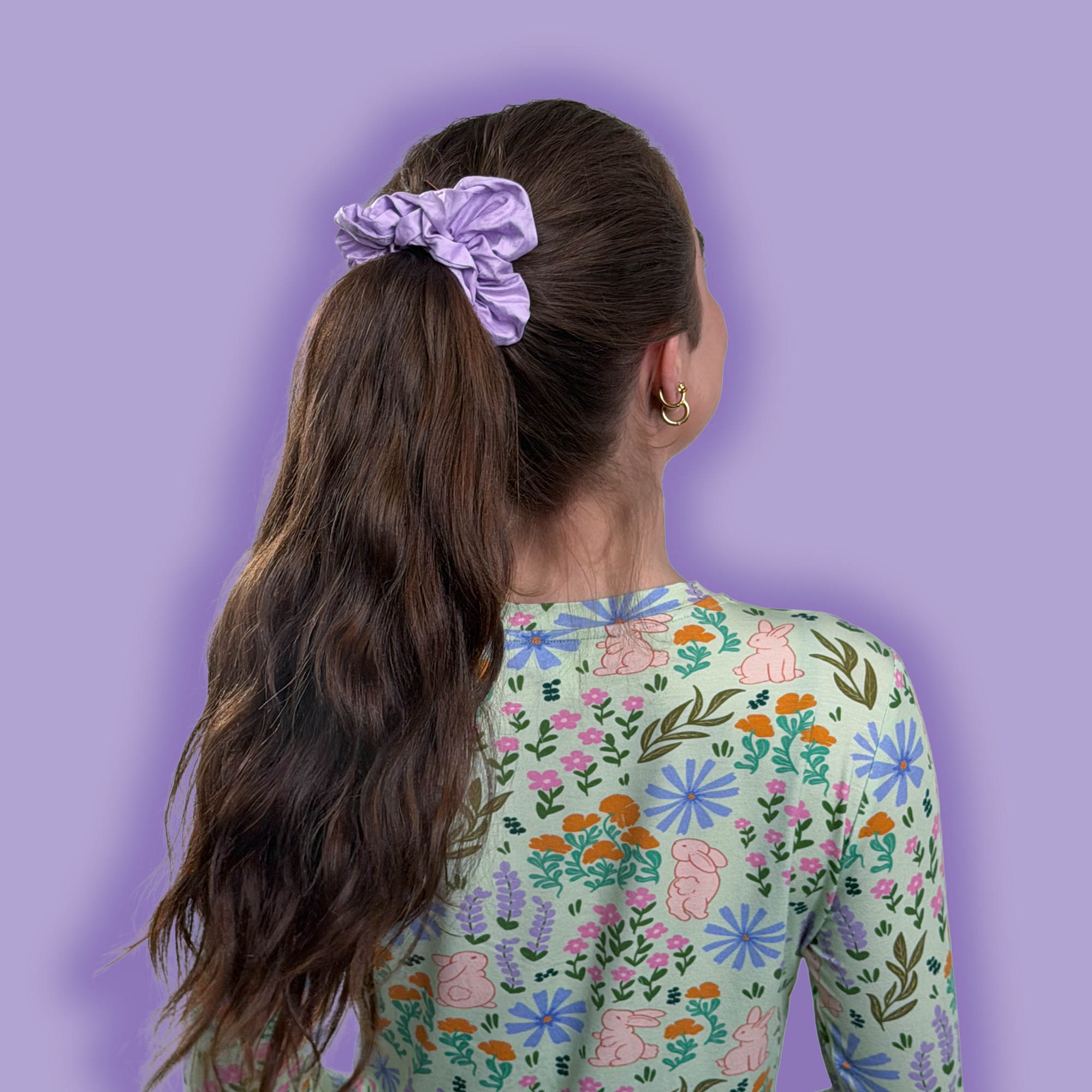 Lavender Scrunchie