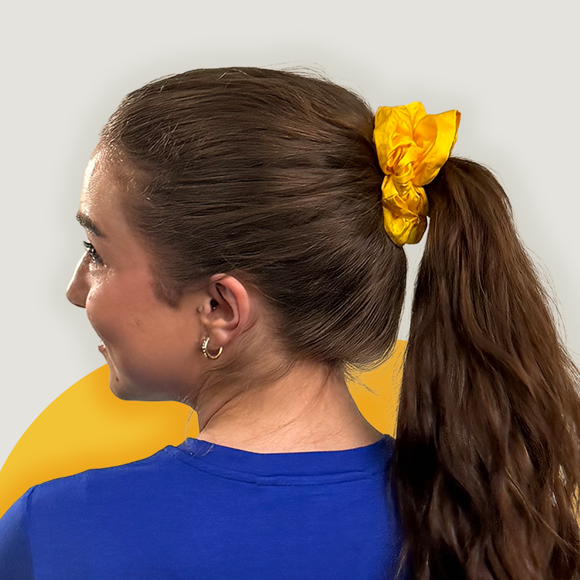 Mustard Scrunchie