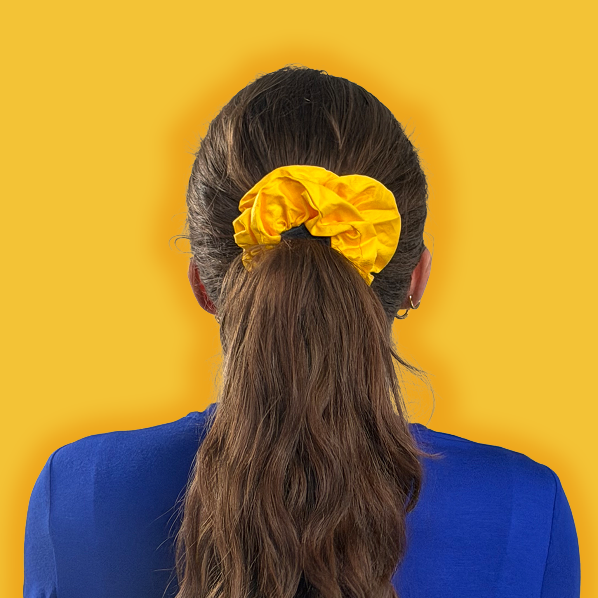 Mustard Scrunchie