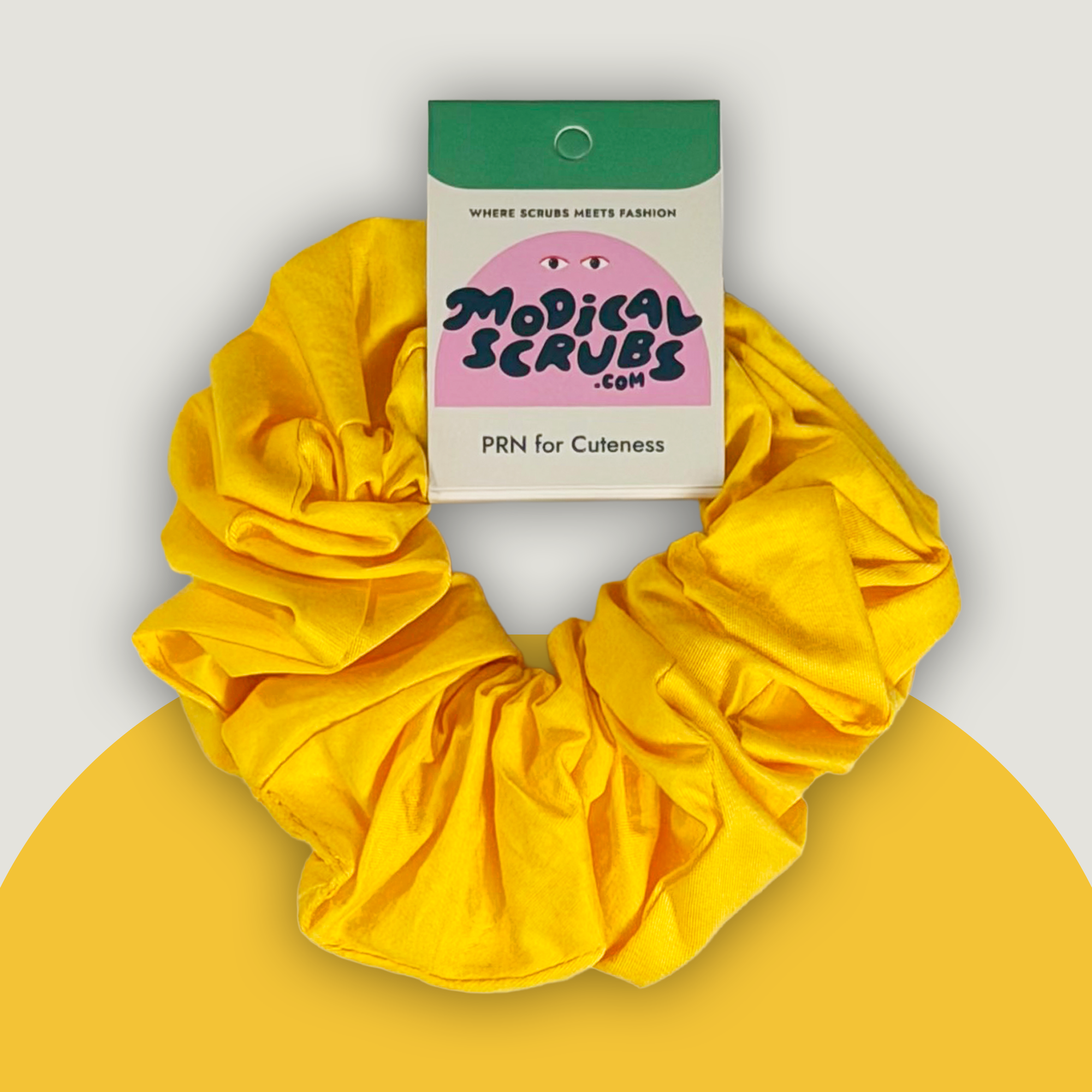 Mustard Scrunchie