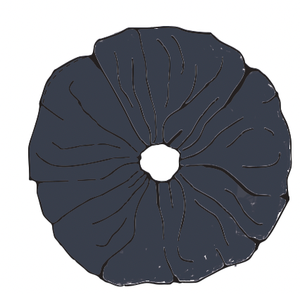 Midnight Navy Scrunchie