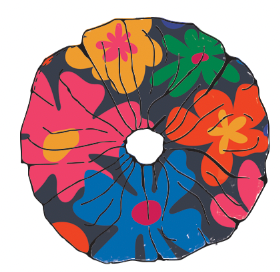 Groovy Growth Scrunchie