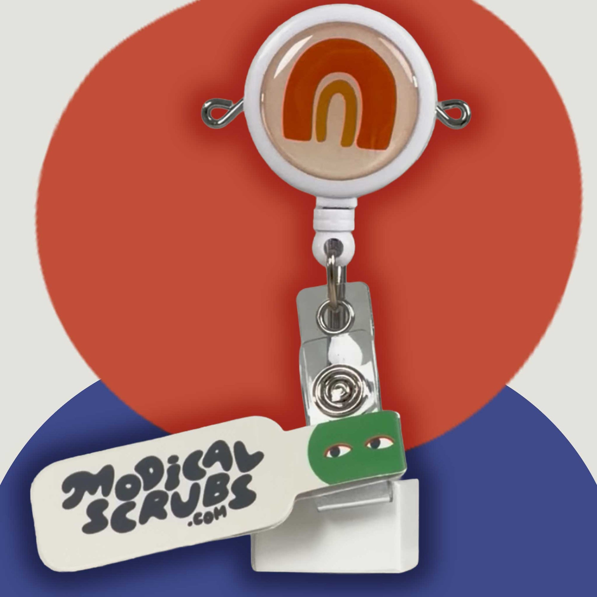 Face the Shapes Retractable Lanyard